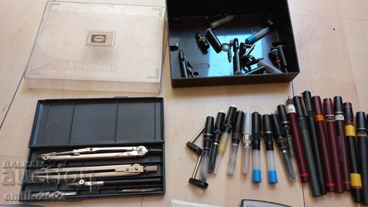 Rapidographs, calculators, etc. with price 9.00 BGN | € 4.60 Rapidographs, calculators, etc. with price 9.00 BGN | € 4.60