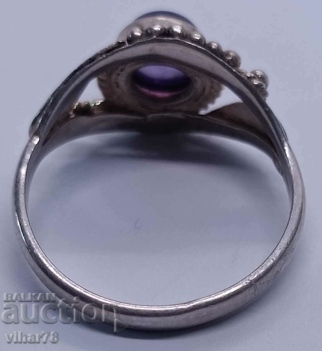 Silver ring - 7