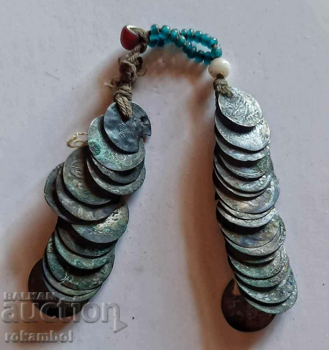 Ancient ethnographic jewelry, pendant, pendant.