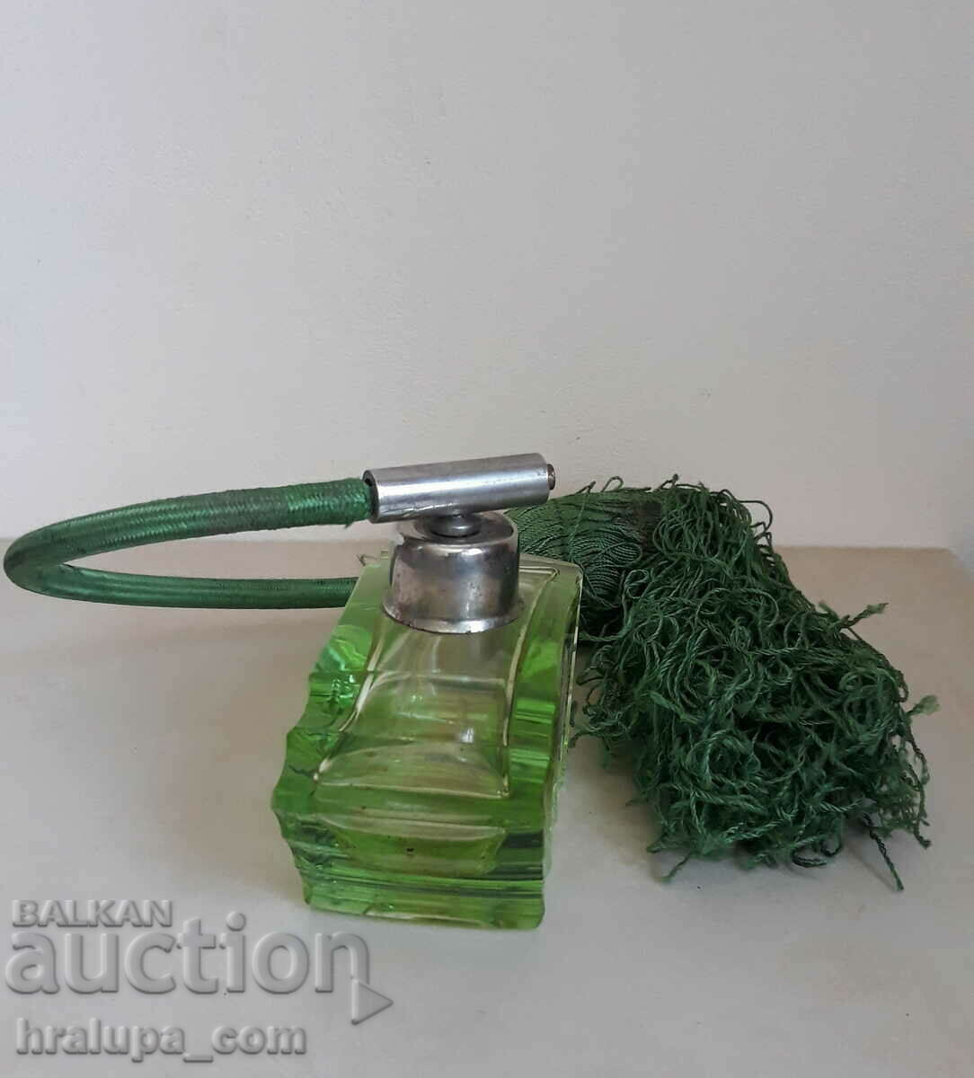 Art Deco perfume bottle crystal glass Landeskronen Krista - 5 Art Deco perfume bottle crystal glass Landeskronen Krista - 5