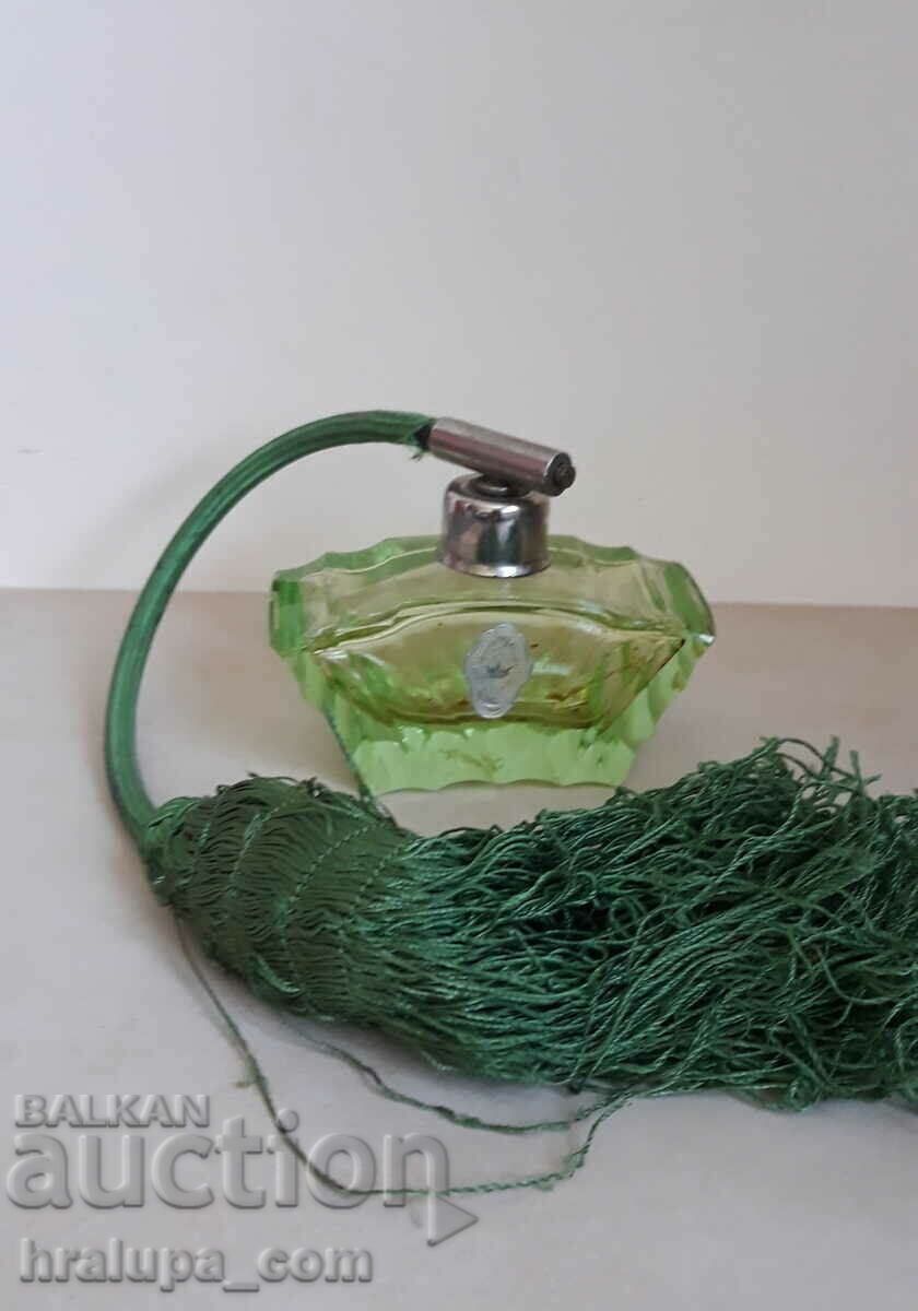 Art Deco perfume bottle crystal glass Landeskronen Krista - 6 Art Deco perfume bottle crystal glass Landeskronen Krista - 6