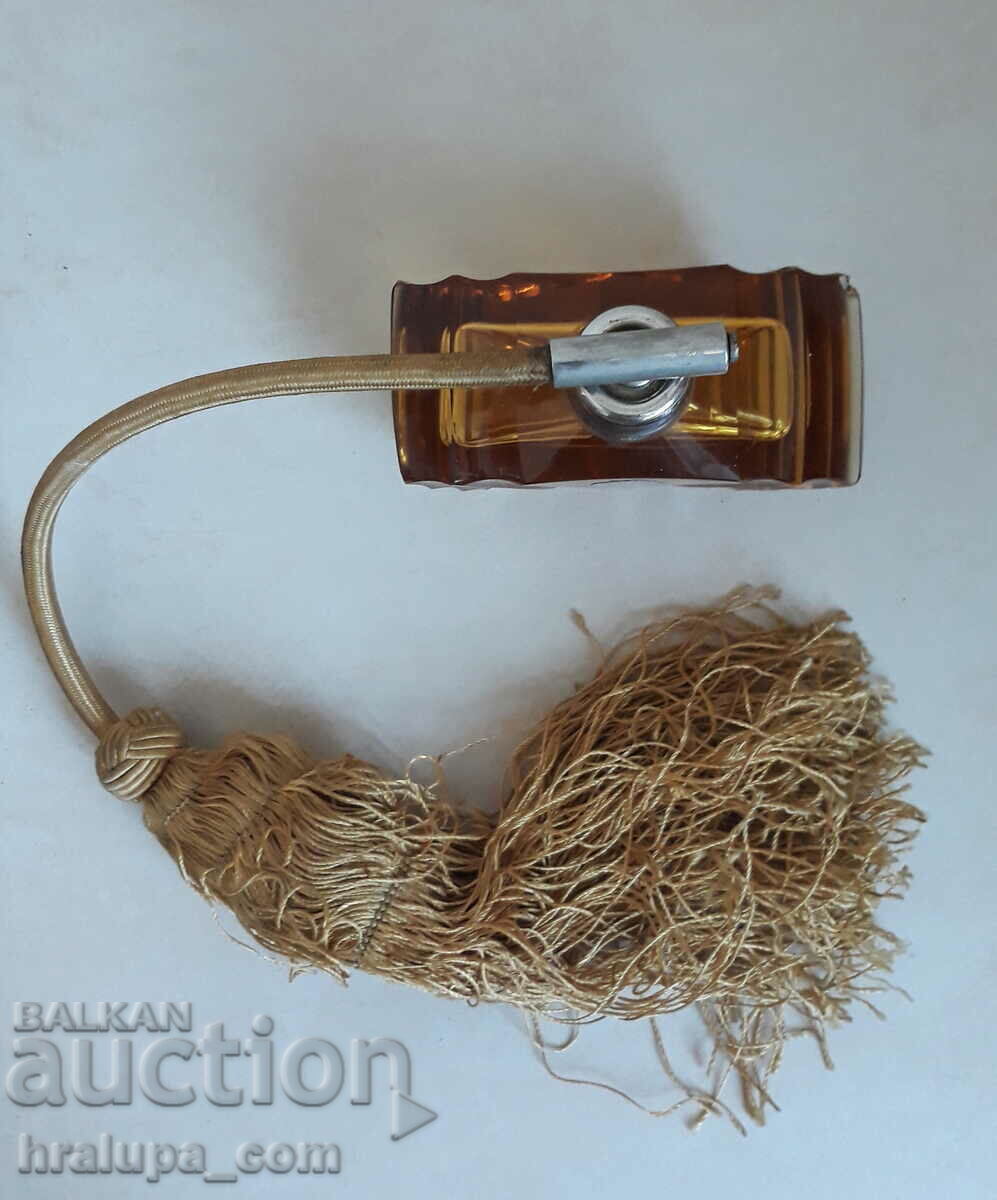 Auction Art Deco perfume bottle crystal glass Landeskronen Krista Auction Art Deco perfume bottle crystal glass Landeskronen Krista