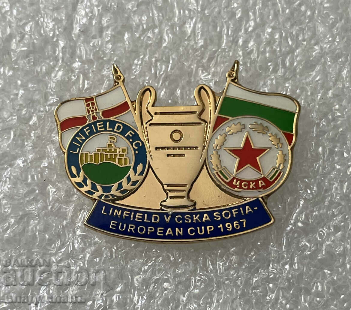 Σήμα LINFIELD - ΤΣΣΚΑ Κύπελλο Πρωταθλητριών Ευρώπης