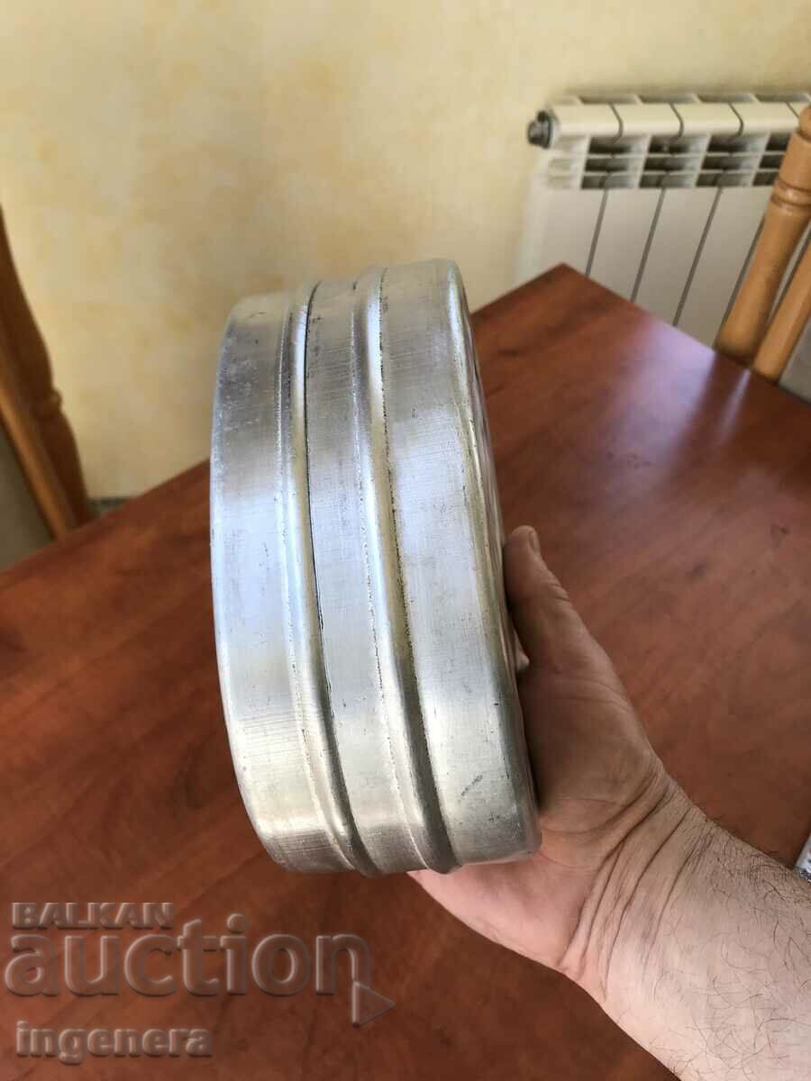 ANTIQUE ALUMINUM BOX - 5 ANTIQUE ALUMINUM BOX - 5