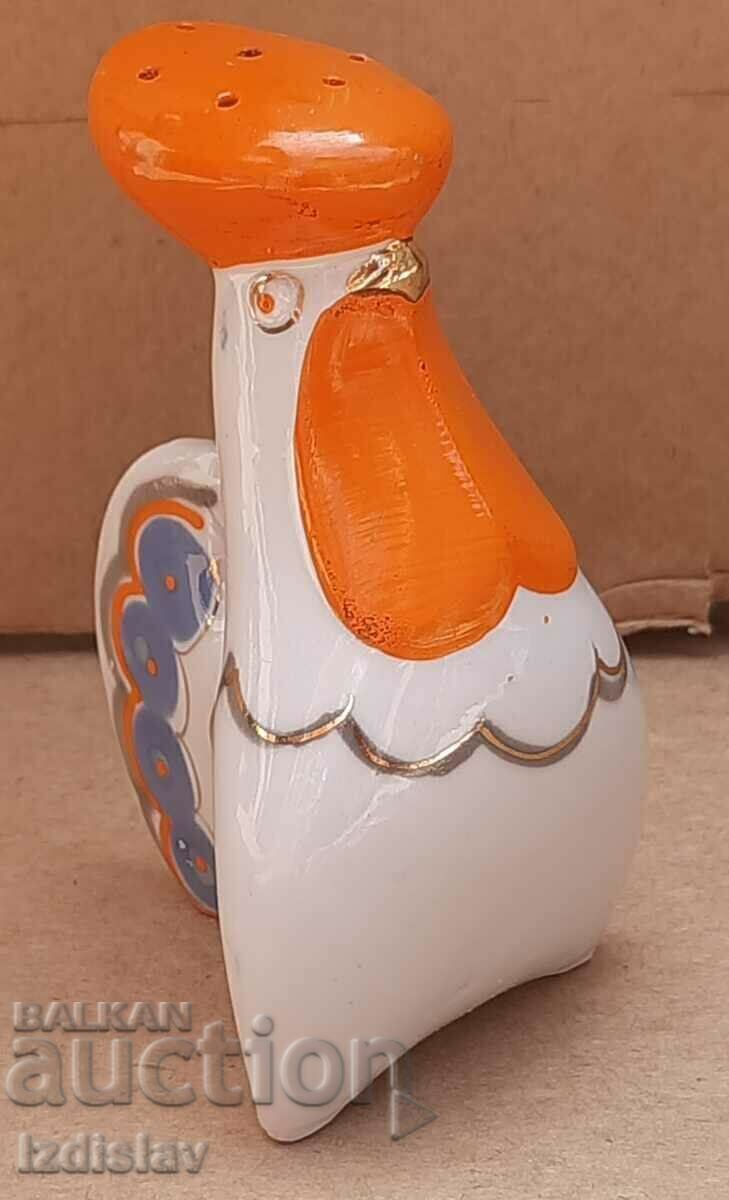 Auction Soviet porcelain rooster figure 70s. Auction Soviet porcelain rooster figure 70s.