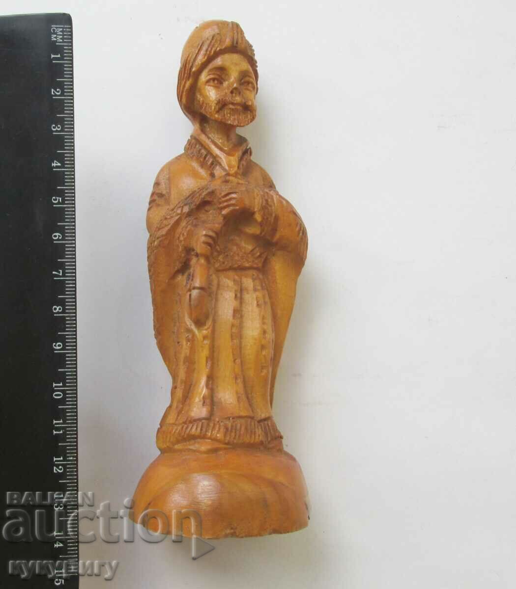 Old wooden figure statuette carving with price 40.00 BGN | € 20.45 Old wooden figure statuette carving with price 40.00 BGN | € 20.45