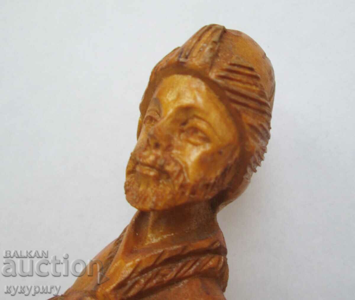 Old wooden figure statuette carving - 7 Old wooden figure statuette carving - 7