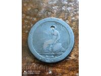 1 penny 1797 year George 3