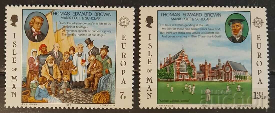 Isle of Man 1980 Europe CEPT Personalities / Buildings MNH