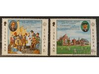 Isle of Man 1980 Europe CEPT Personalities / Buildings MNH