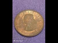 1 penny 1966 Elizabeth