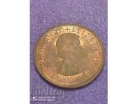 1 пени 1966 година Елизабет