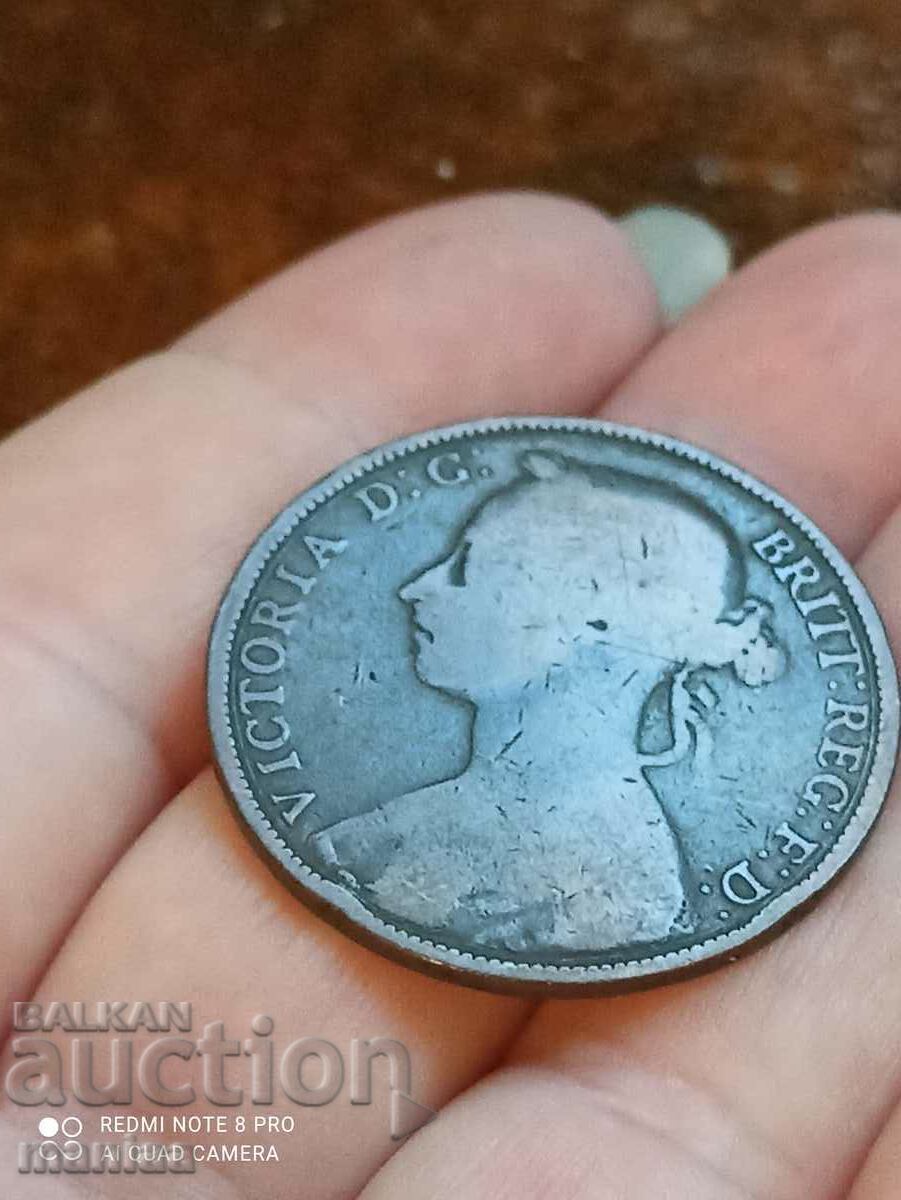 Delivery of 1 penny 1888 year Delivery of 1 penny 1888 year