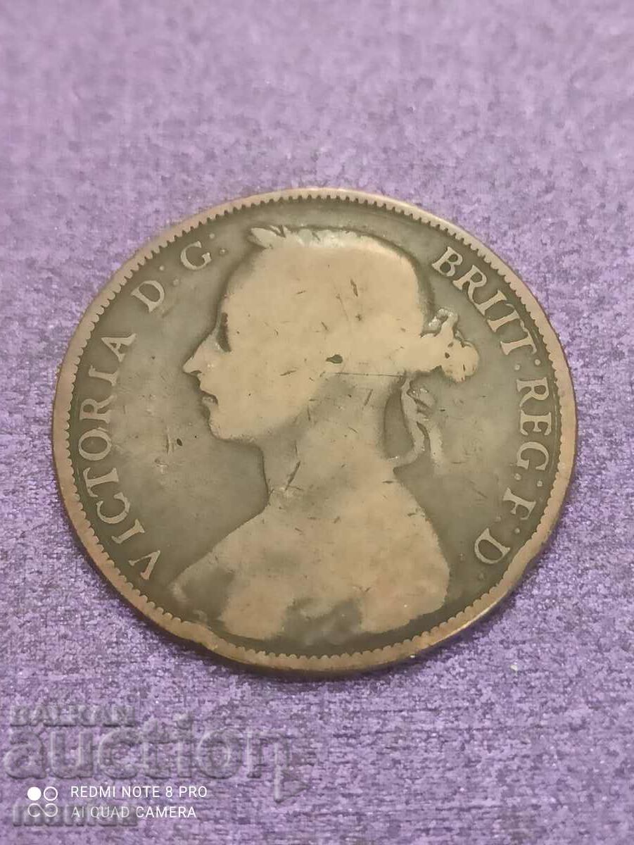1 penny 1888 year