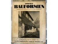 Περιοδικό Moderne Bauformen Γερμανία αρ. 8, 1942