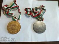 Μετάλλια σκι 1η και 3η θέση