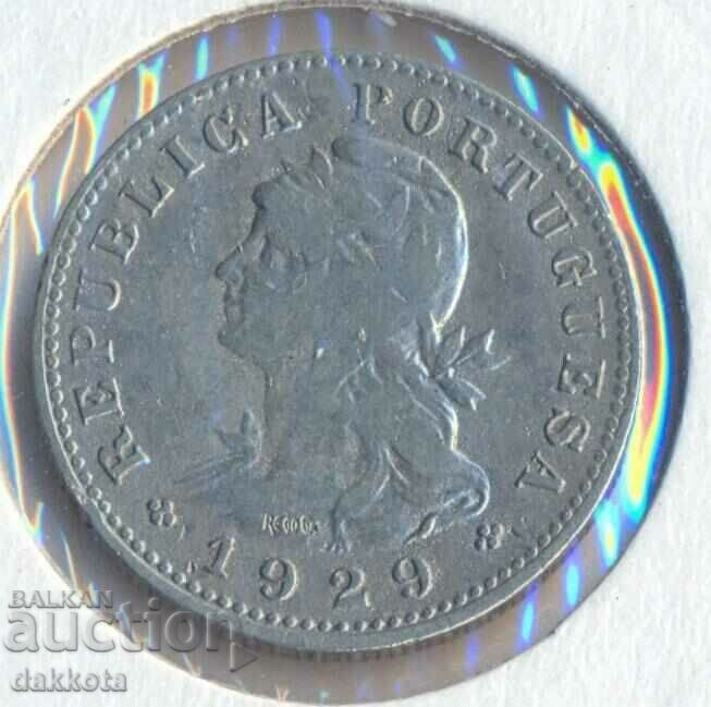 São Tomé și Príncipe 20 centavos 1929, tiraj 250 mii cu preț € 17.90 | 35.01 BGN