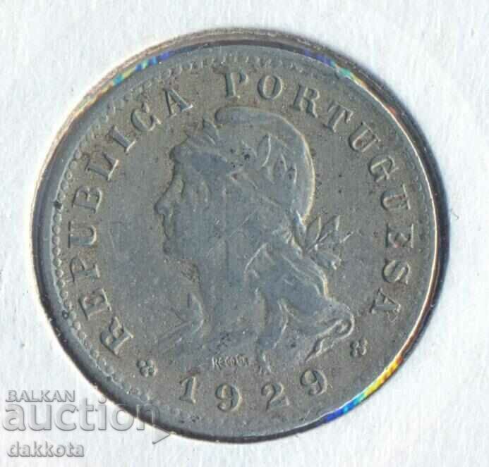 Σάο Τομέ και Πρίνσιπε 20 σεντάβος 1929, τιράζ 250 χιλ με τιμή € 18.00 | 35.21 BGN