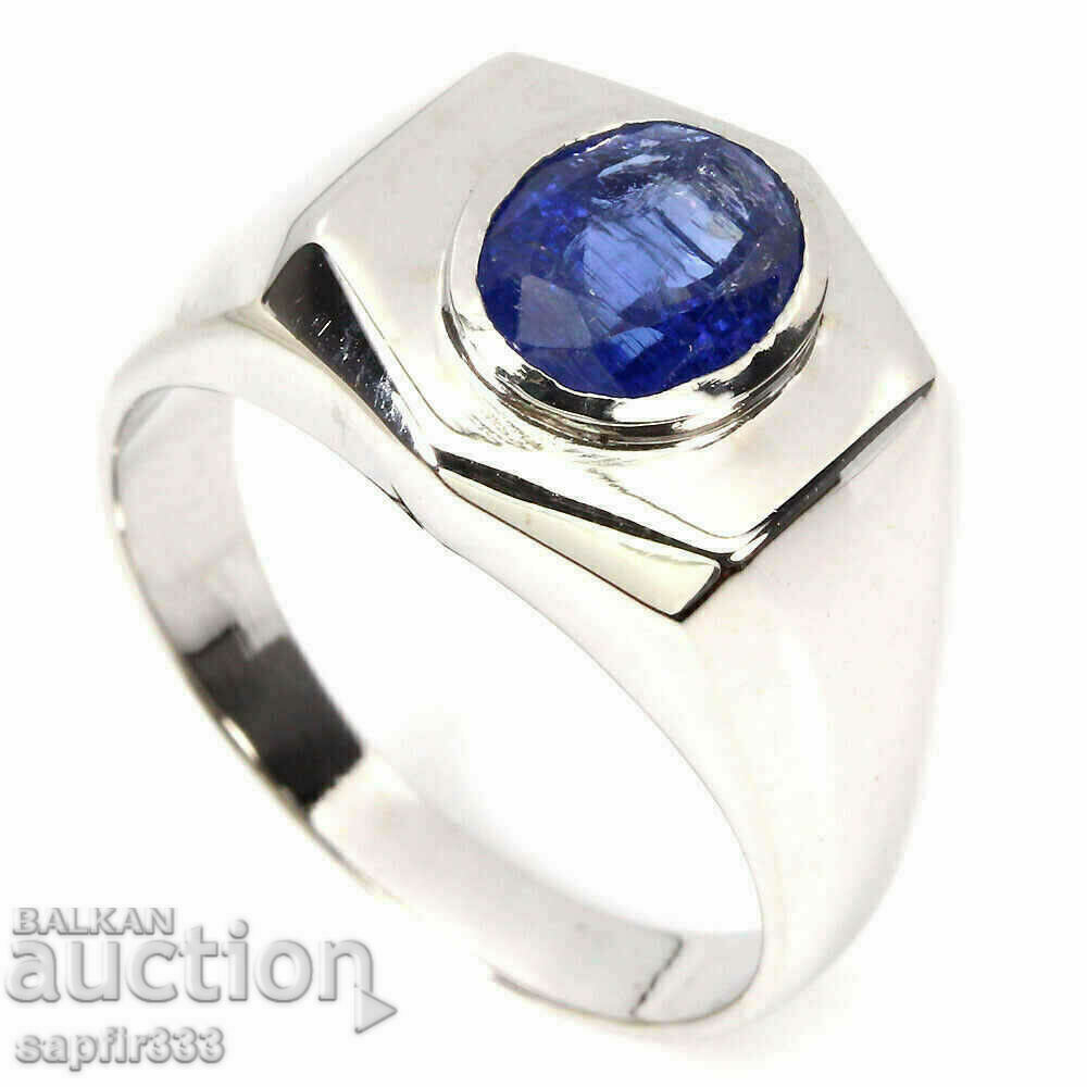 MEN'S DESIGNER RING WITH NATURAL 2.17 CARAT TANZANITE with price 580.00 BGN | € 296.55 MEN'S DESIGNER RING WITH NATURAL 2.17 CARAT TANZANITE with price 580.00 BGN | € 296.55