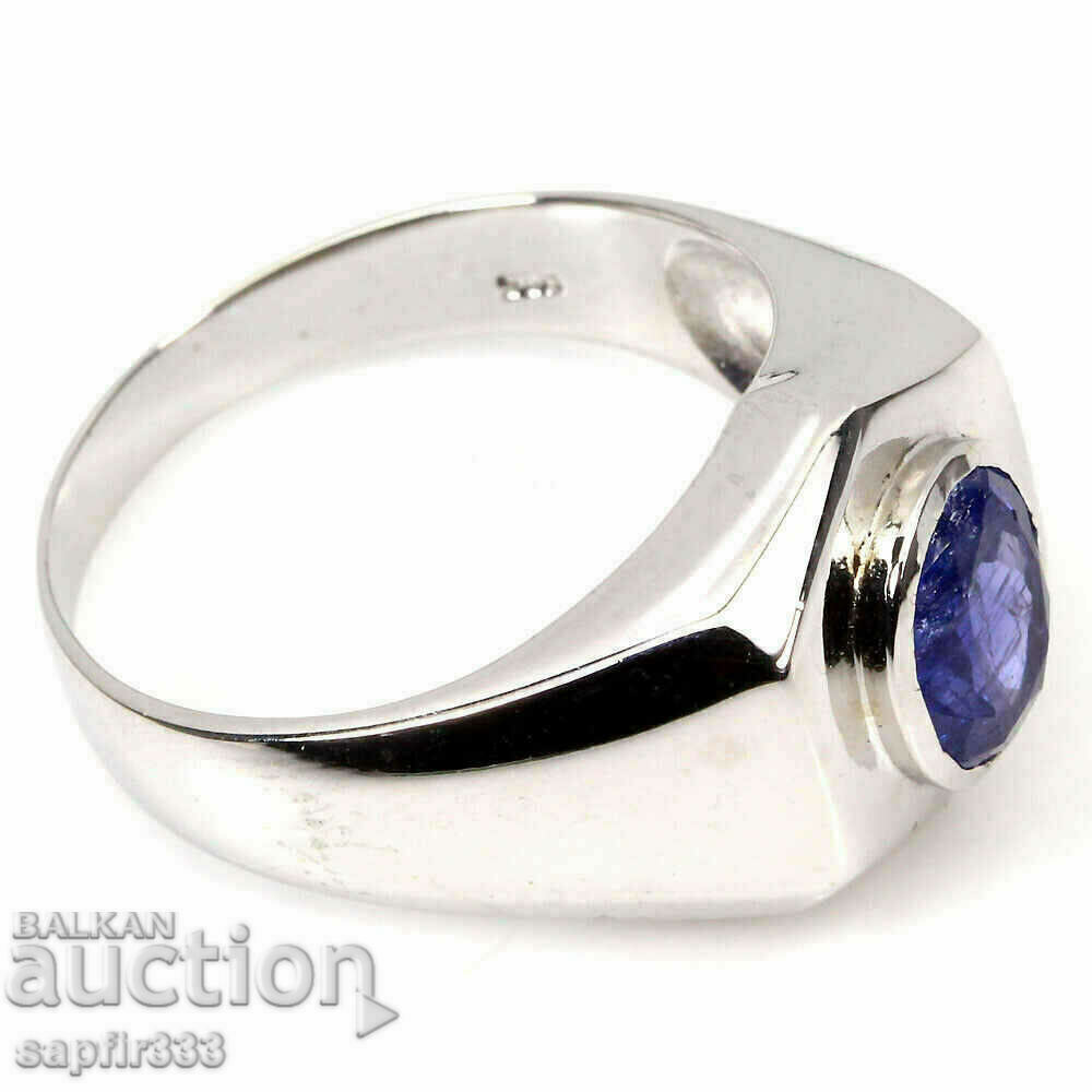 Auction MEN'S DESIGNER RING WITH NATURAL 2.17 CARAT TANZANITE Auction MEN'S DESIGNER RING WITH NATURAL 2.17 CARAT TANZANITE