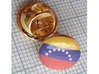 13334 Badge - flag Venezuela flag