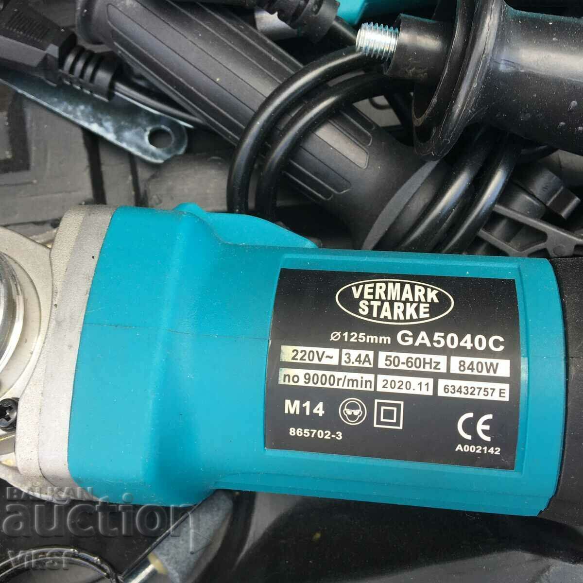 Impact drill and angle grinder VERMARK STARKE in a case - 6 Impact drill and angle grinder VERMARK STARKE in a case - 6