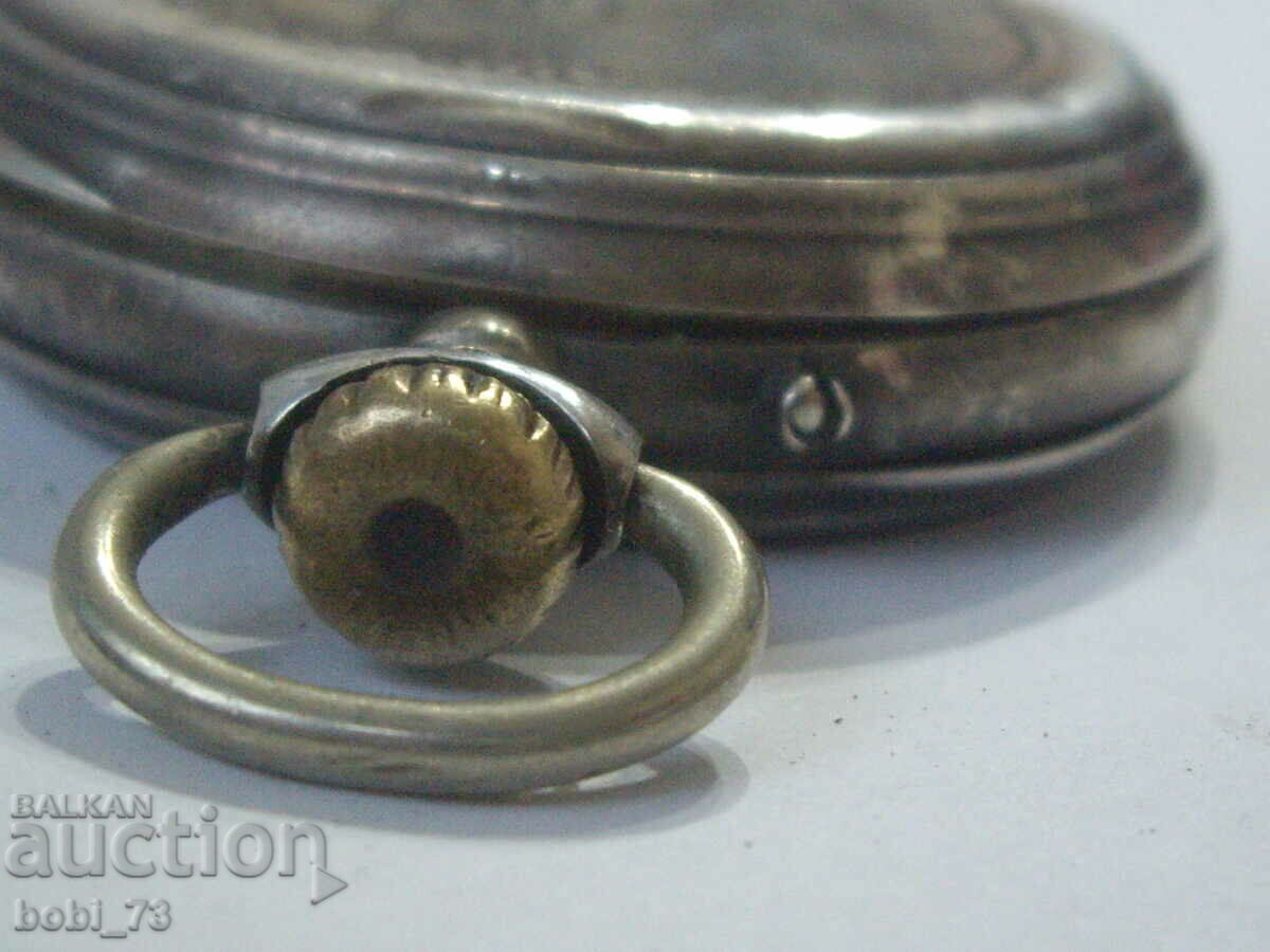 Auction P.GIROD Silver Pocket Watch Parts Auction P.GIROD Silver Pocket Watch Parts