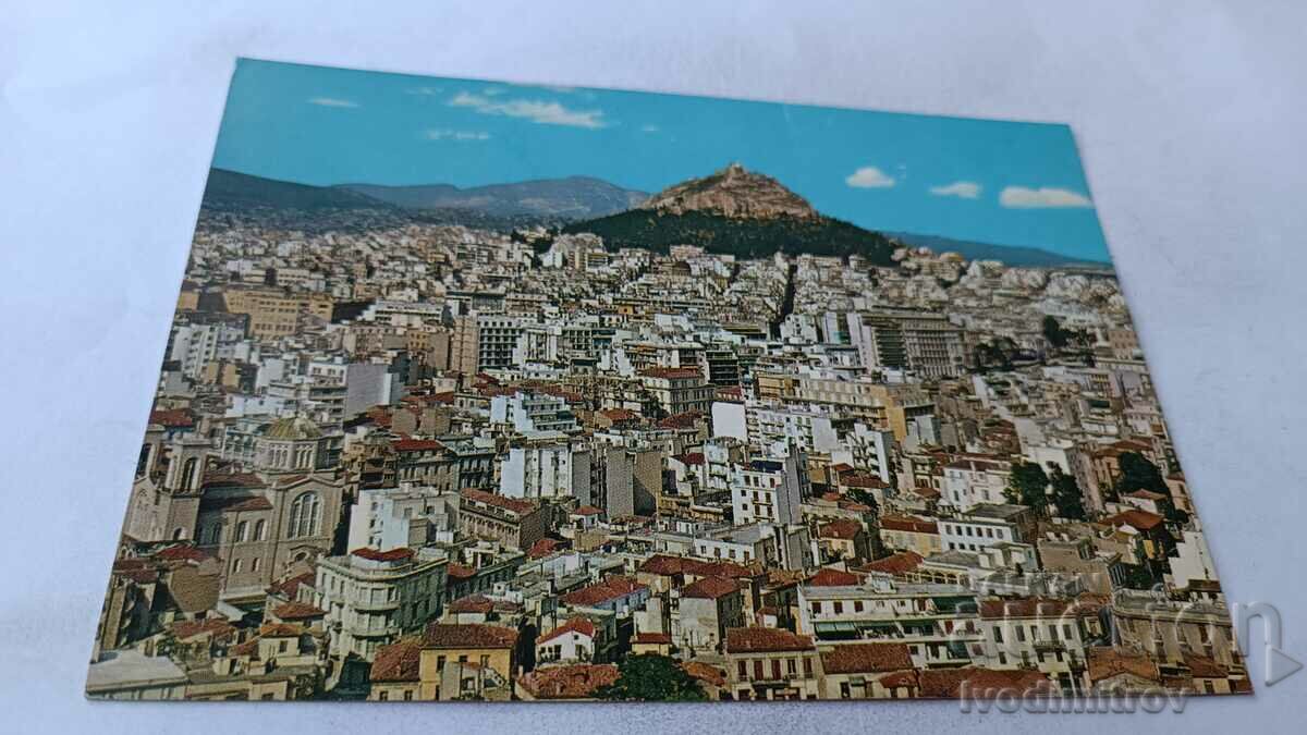 Пощенска картичка Athens Partial View of Athens