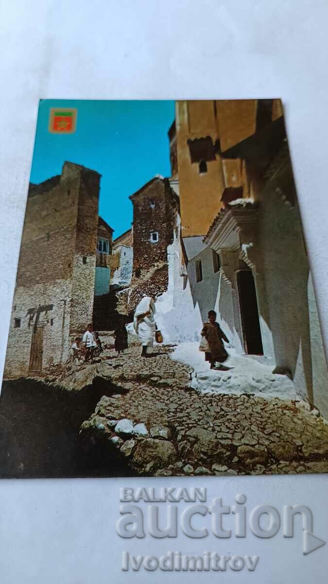 Пощенска картичка Chaouen Andalusian Street