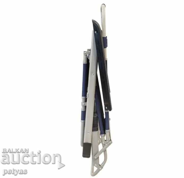 Foldable Reinforced Chaise longue with armrest and pillow - 5 Foldable Reinforced Chaise longue with armrest and pillow - 5