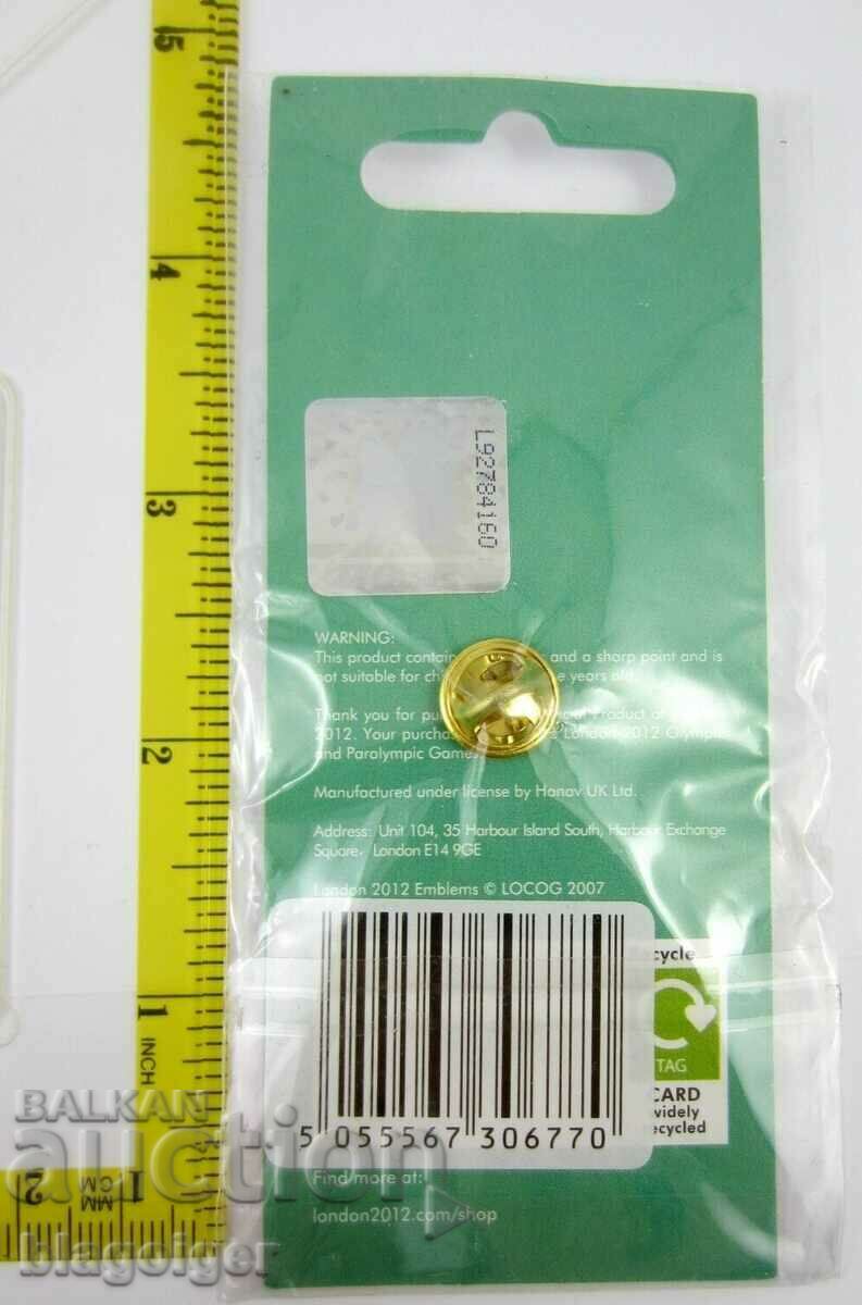 Delivery of OLYMPIC BADGE-LONDON 2012-CANOE-KAYAK-ENAMEL-OFFICIAL