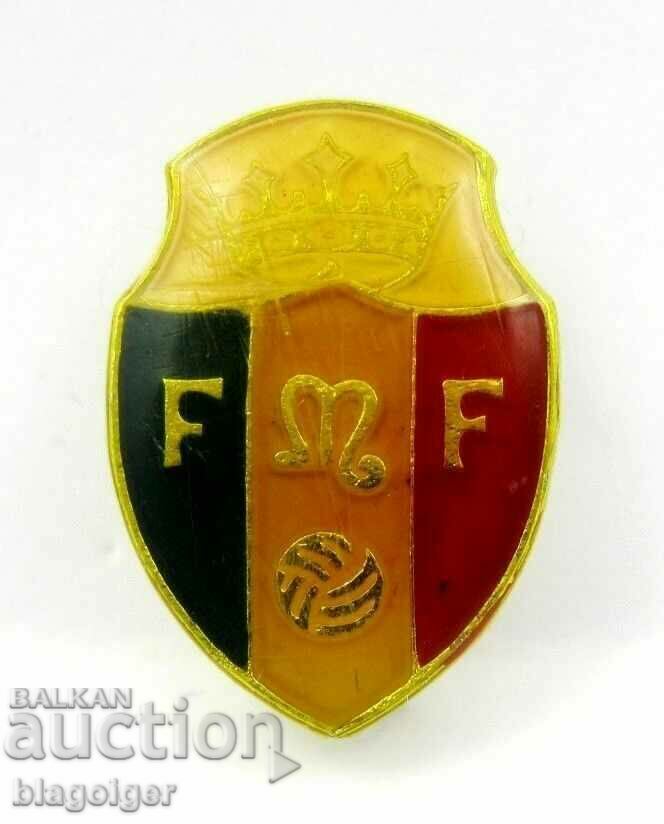 Old football badge - Football Federation of Moldova with price 6.50 BGN | € 3.32