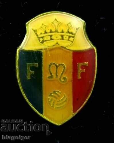 Old football badge - Football Federation of Moldova
