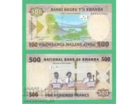 (¯`'•.¸ RWANDA 500 francs 2019 UNC ¸.•'´¯)