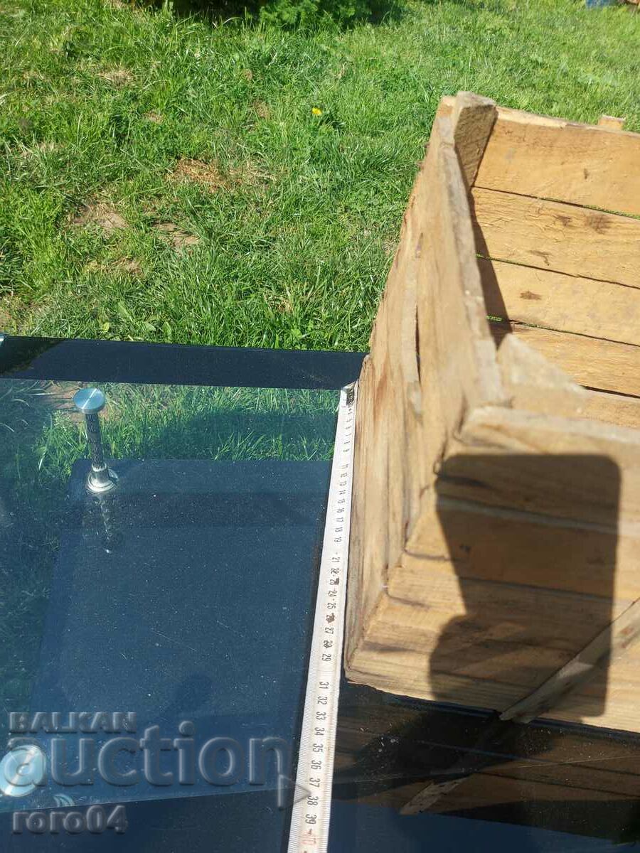 Delivery of BULGARPLOD - WOODEN CRATE FROM THE 60'S - 70'S OF THE 20TH CENTURY