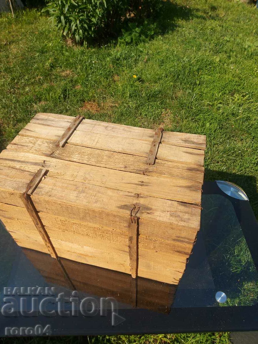 BULGARPLOD - WOODEN CRATE FROM THE 60'S - 70'S OF THE 20TH CENTURY - 7