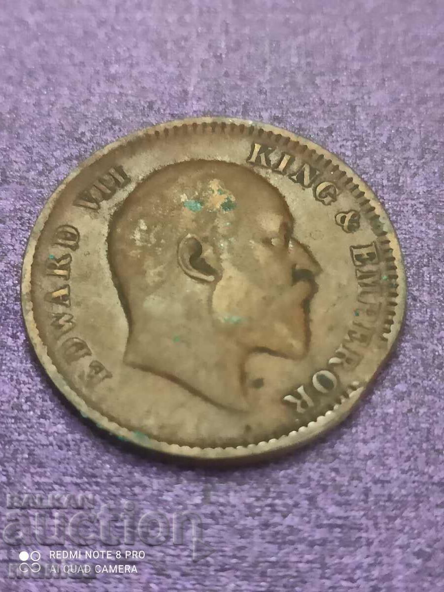 1/4 Anna 1907 India