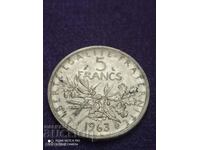 5 francs 1963