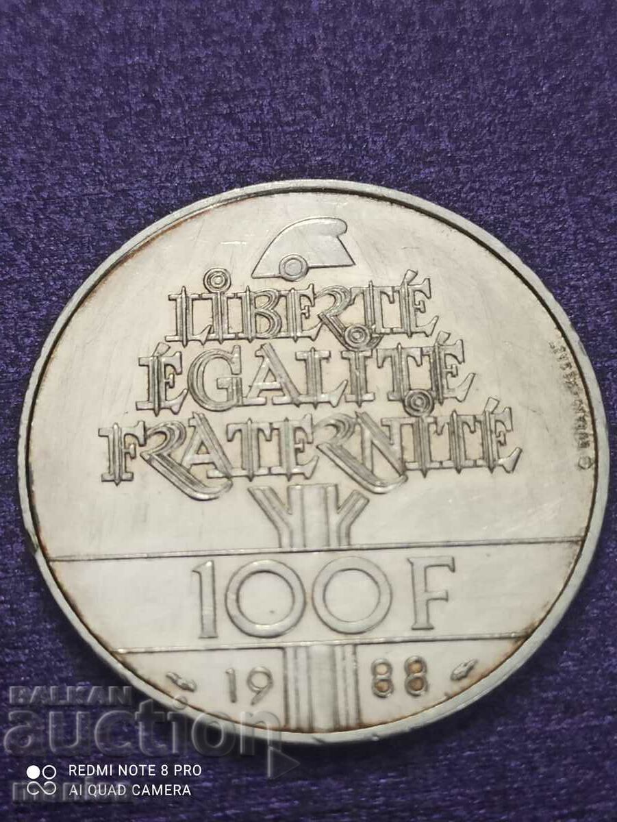 100 francs 1988 UNC with price 90.00 BGN | € 46.02 100 francs 1988 UNC with price 90.00 BGN | € 46.02