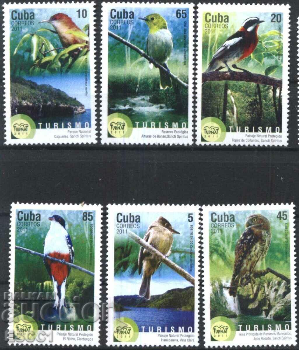 Pure Stamps Tourism Fauna Birds 2011 Κούβα