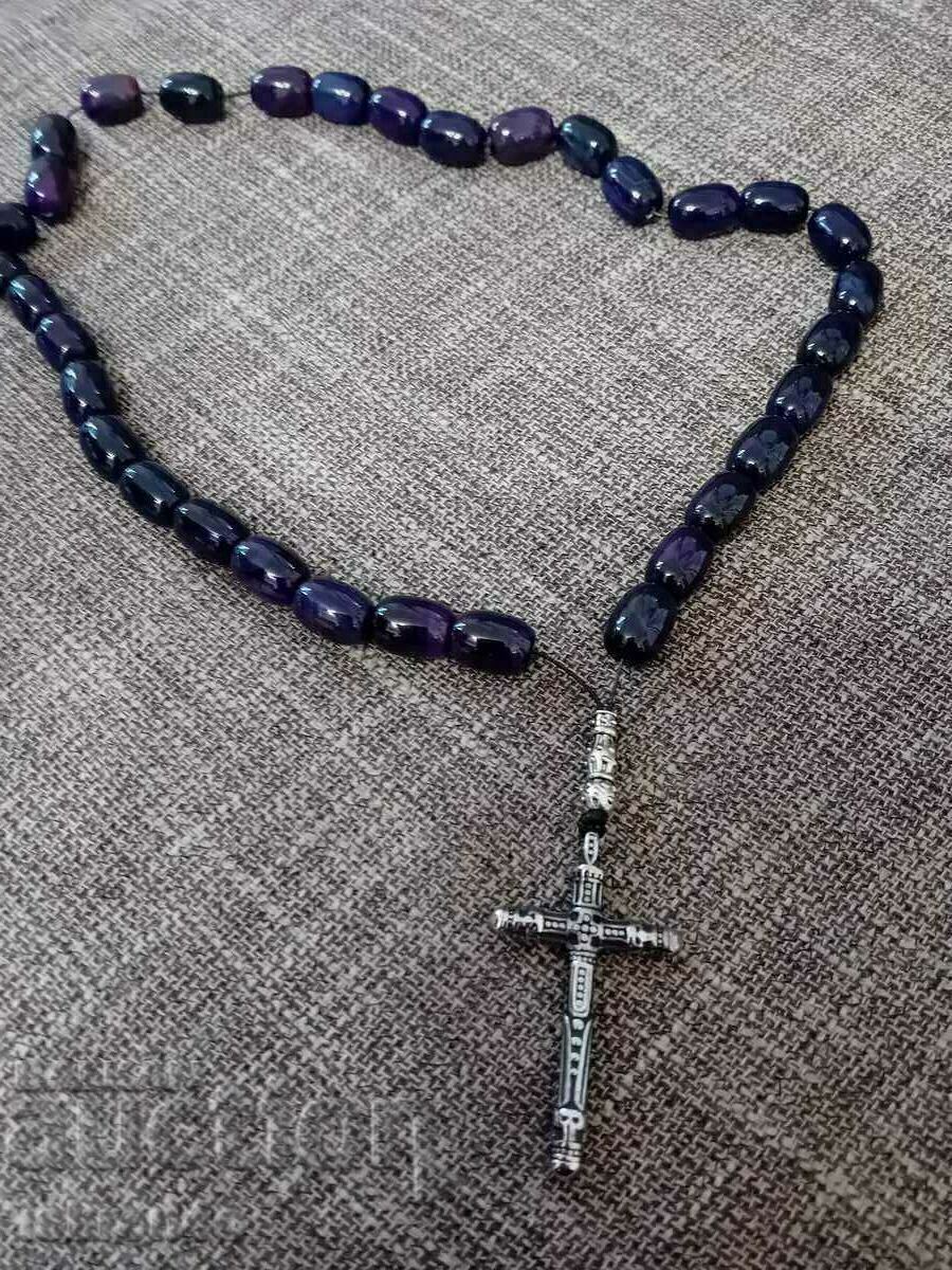 Аукцион Броеница Ахат Лилав