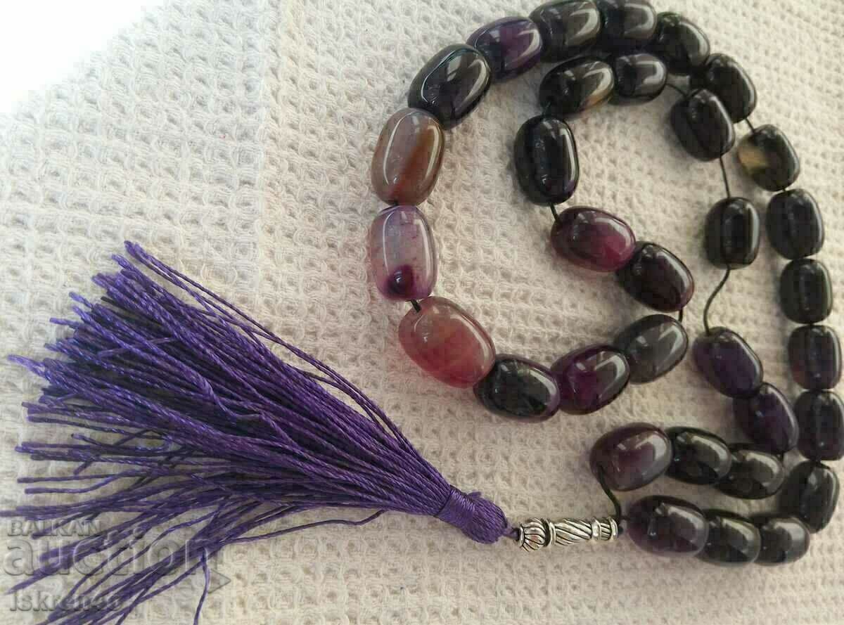 Броеница Ахат Лилав - 6