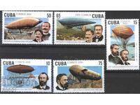 Чисти марки Цепелини Филателна изложба WIPA 2000 от  Куба