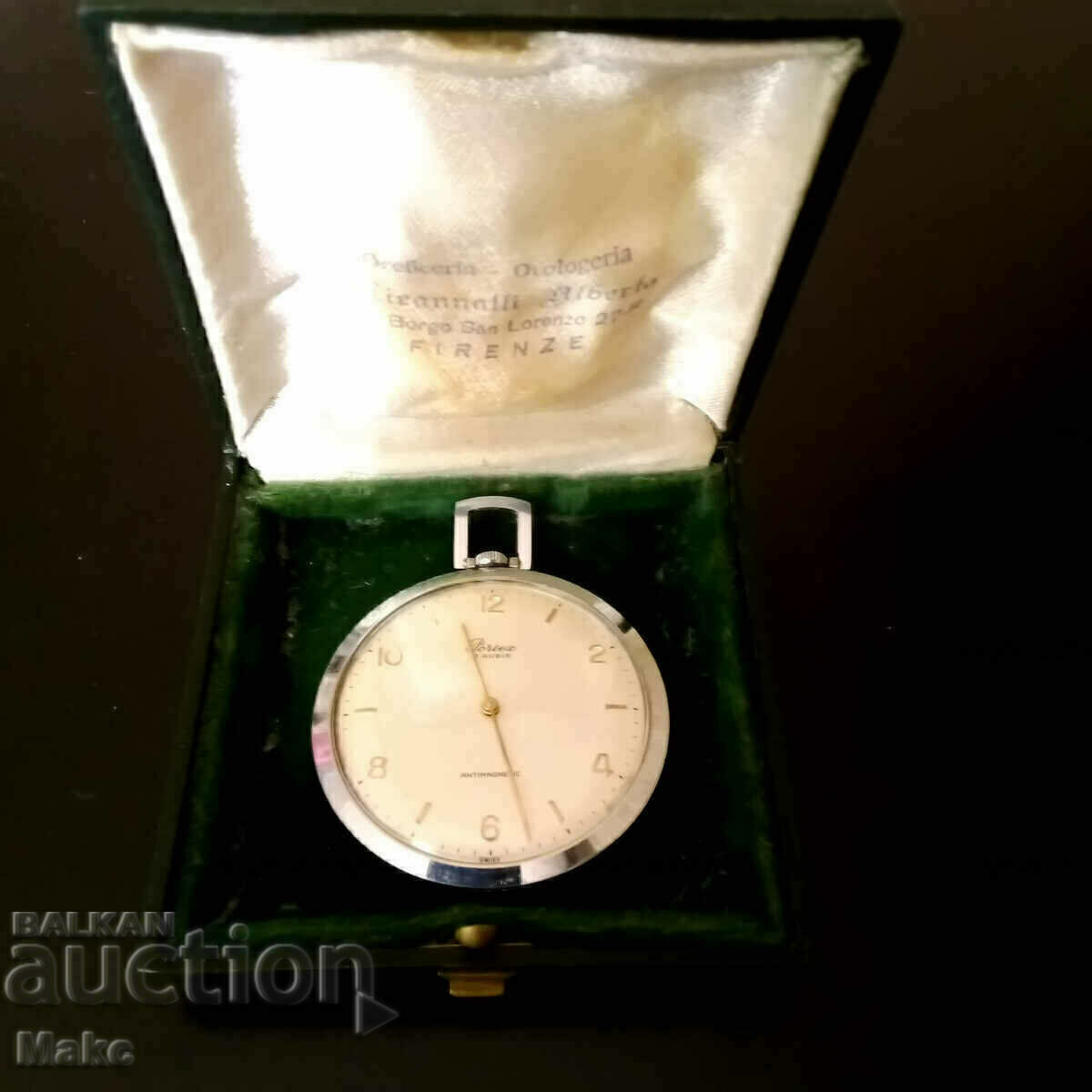 Ceas de buzunar elvetian portex 17 rubis.