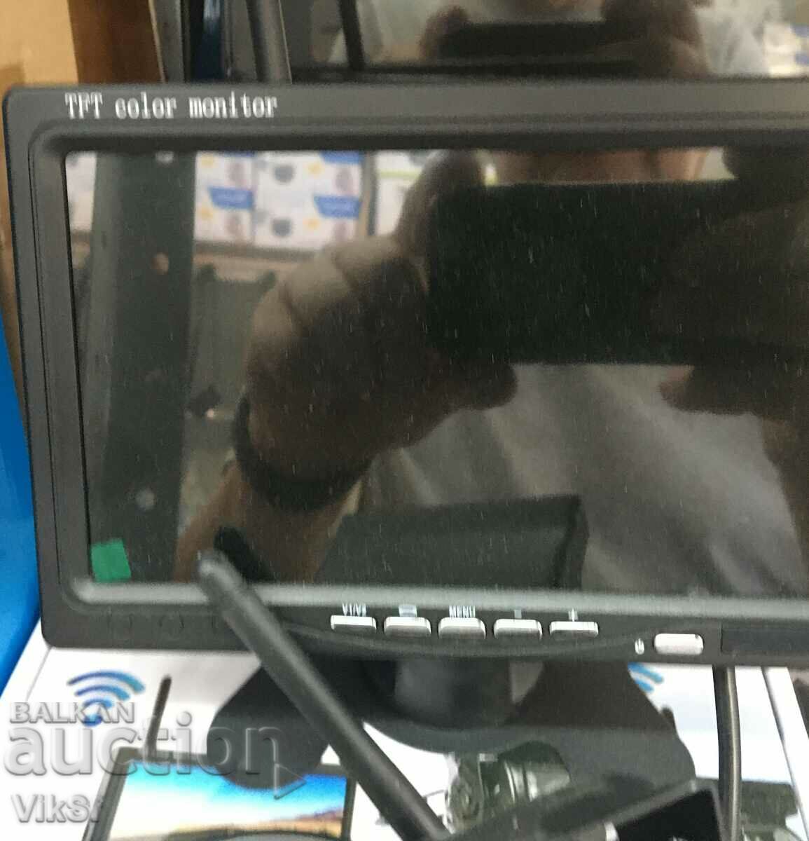 Auction 7 inch bus and truck video recorder with 2 cameras Auction 7 inch bus and truck video recorder with 2 cameras