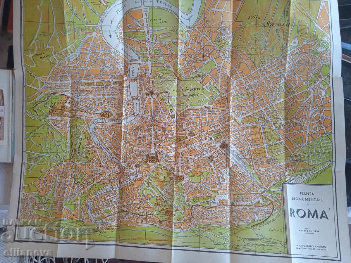 Παράδοση Ρώμη 1938 με χάρτη