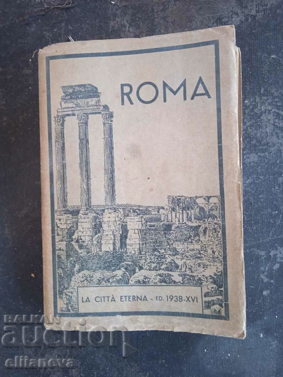 Rome 1938 with map