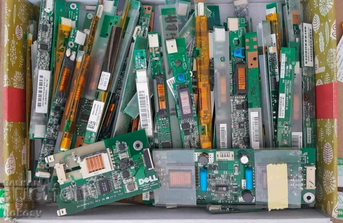 Inverter Πλακέτες inverter για μήτρες παλαιών μοντέλων φορητών υπολογιστών με τιμή 50.00 BGN | € 25.56 Inverter Πλακέτες inverter για μήτρες παλαιών μοντέλων φορητών υπολογιστών με τιμή 50.00 BGN | € 25.56