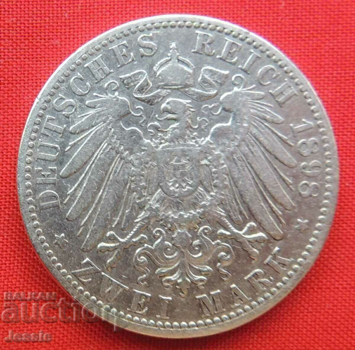 2 Timbre 1898 A Germania