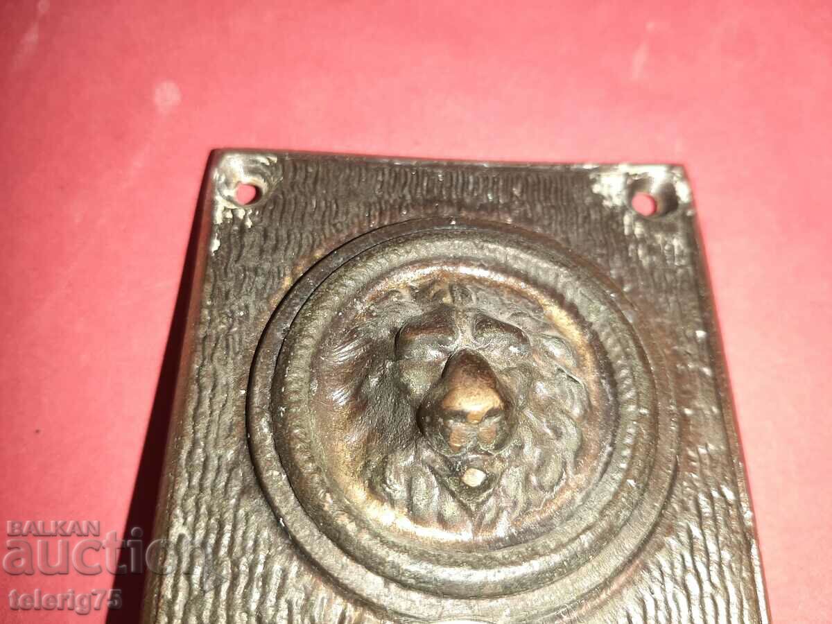 Delivery of English Old Retro 1950's Bronze Bell Button